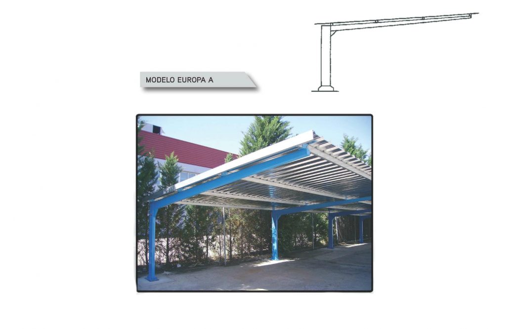 marquesinas parking europa a